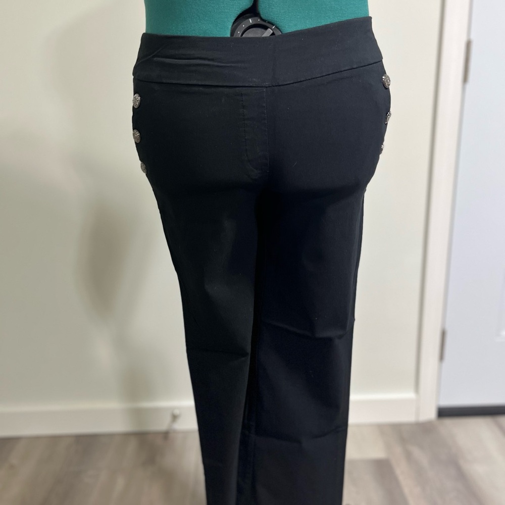 Roz & Ali Black Women's Pants